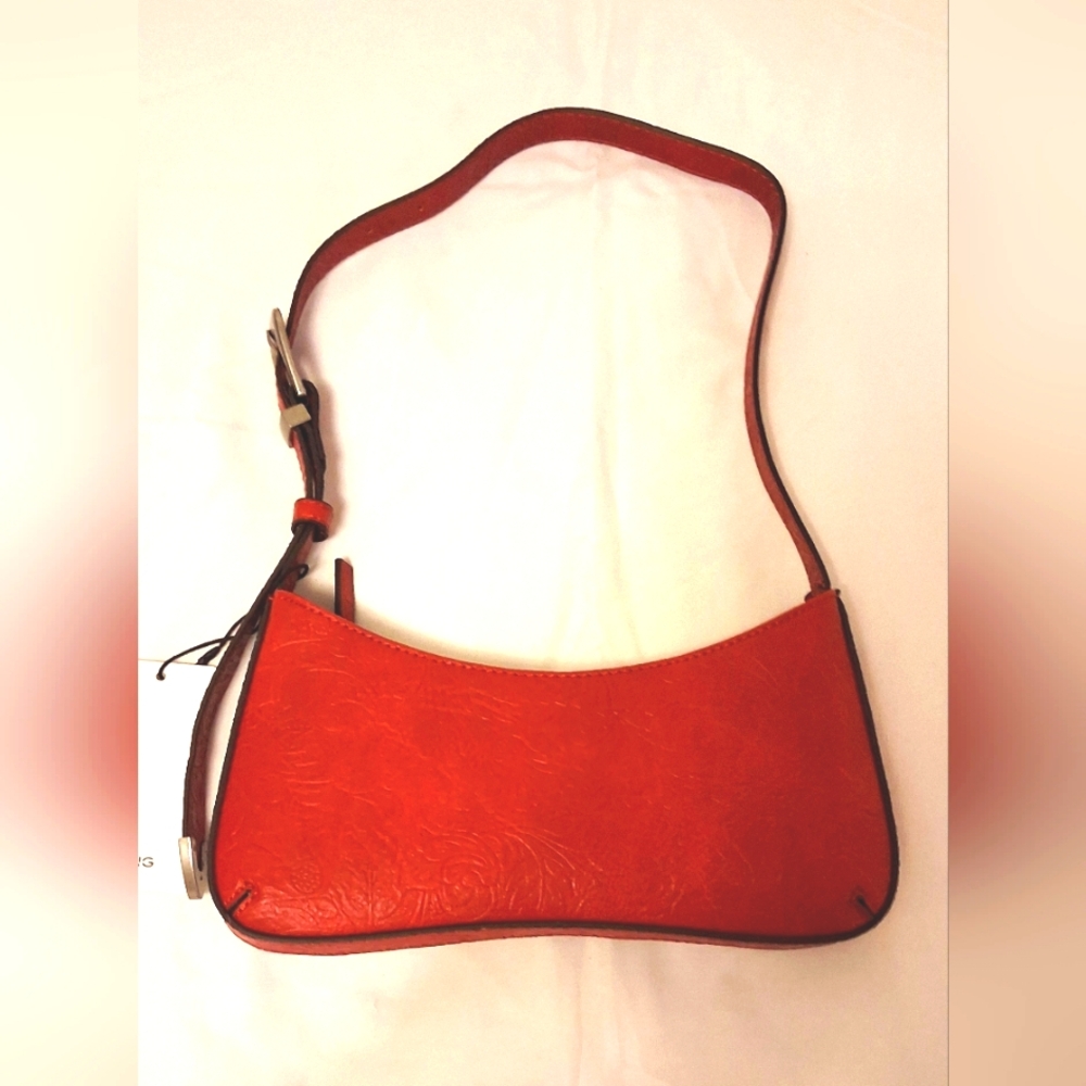 MANGO ELEGANT RED SHOULDER BAG